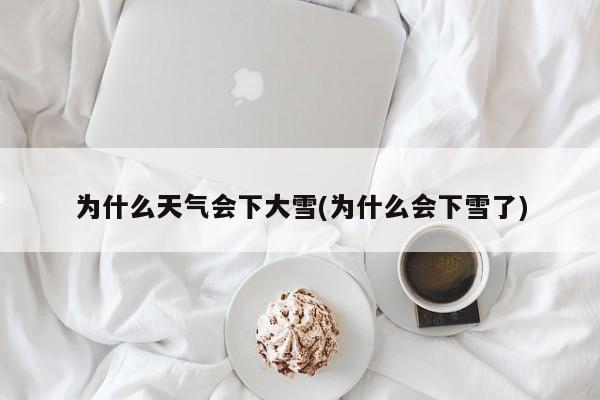 为什么天气会下大雪(为什么会下雪了)
