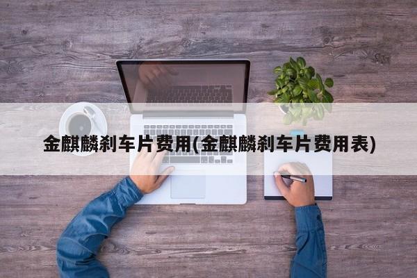 金麒麟刹车片费用(金麒麟刹车片费用表)